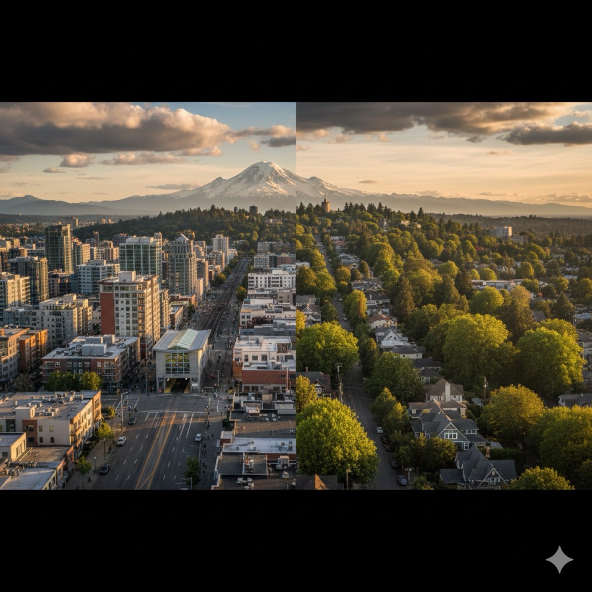 Beacon Hill ridge with north and south neighborhood views
