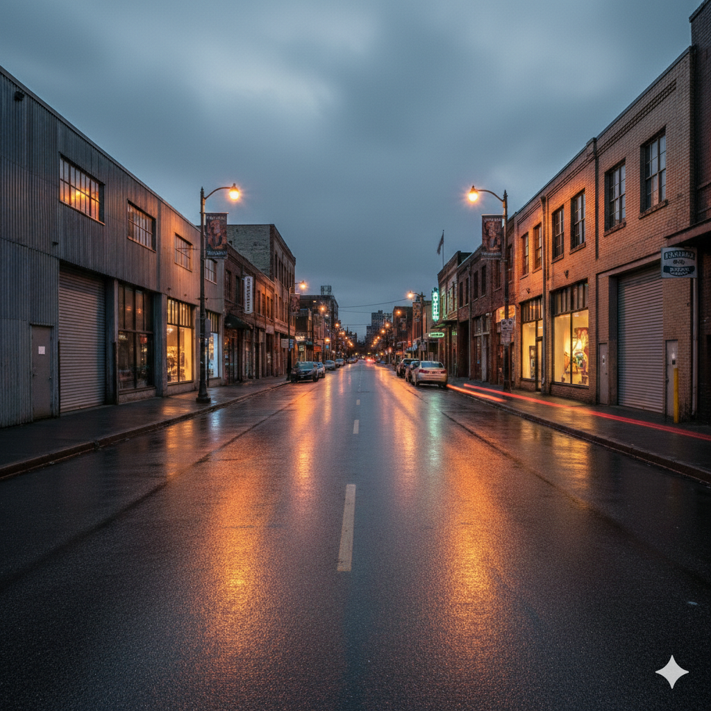 Airport Way S corridor in Georgetown, Seattle