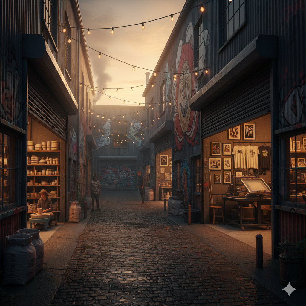 Georgetown arts district studios and galleries